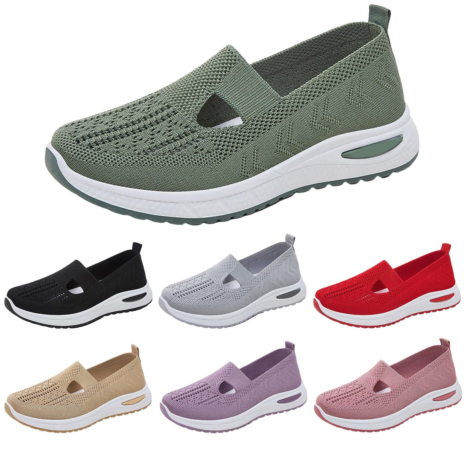 Breathable Orthopedic Women's & Men's Casual Sneakers - Lightweight Walking Shoes for Tennis, Loafers & Slip-On Comfort | Perfect for Workouts, Daily Wear & Travel
