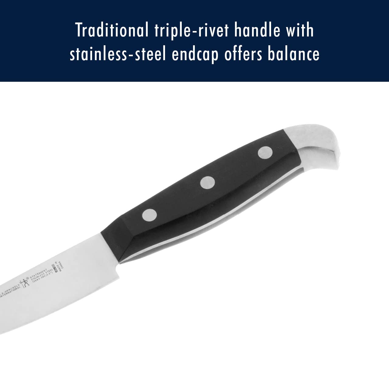 HENCKELS Premium 15-Piece Knife Set with Block - Razor-Sharp German Stainless Steel Knives - 100+ Years Craftsmanship - Lightweight & Durable - Dishwasher Safe - Perfect for Home Kitchen, Professional Chefs & Gift Giving