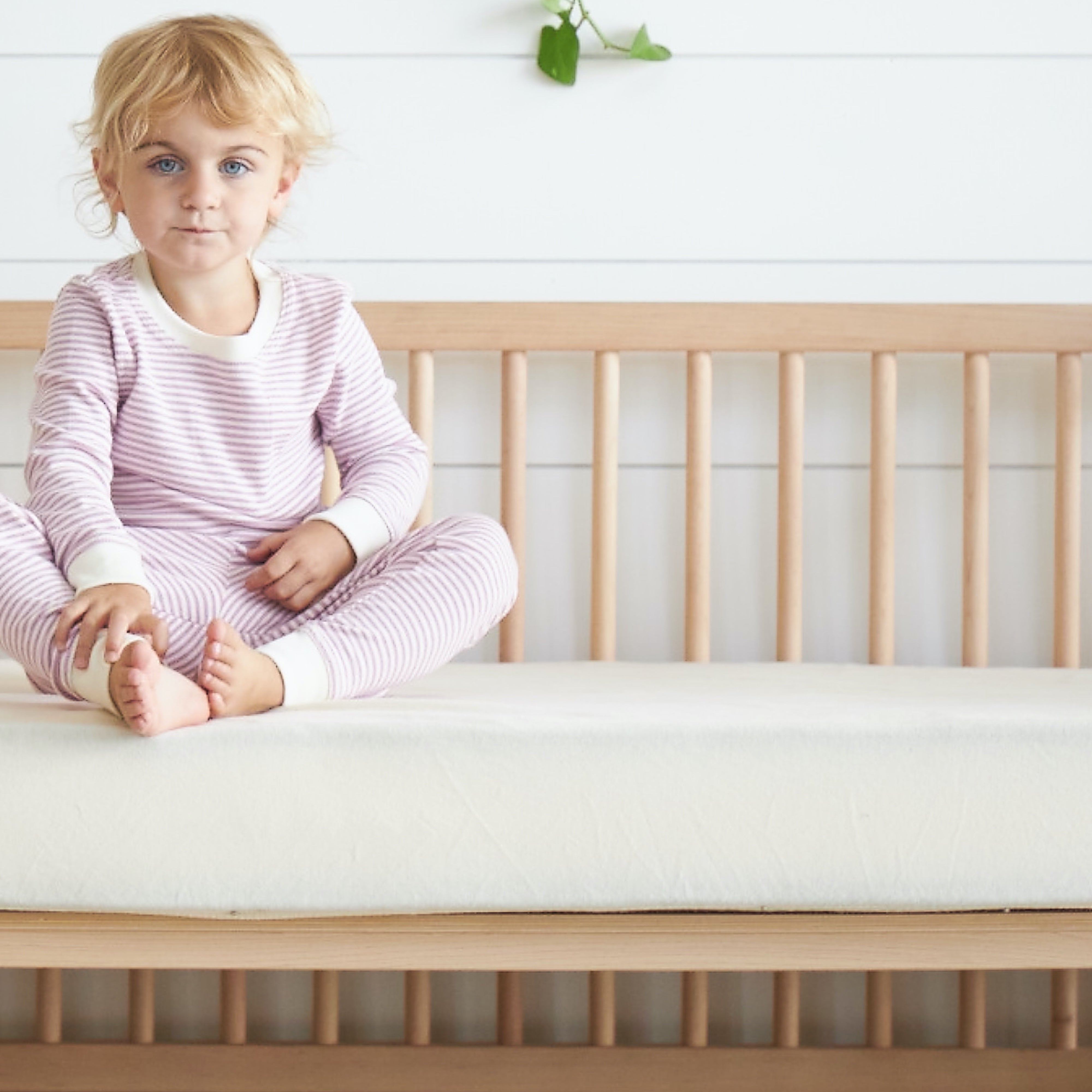 Organic Crib Mattress - Non-Toxic, Hypoallergenic Baby Mattress for Safe & Healthy Sleep | Perfect for Nursery, Daycare & Travel | Eco-Friendly & Breathable Design