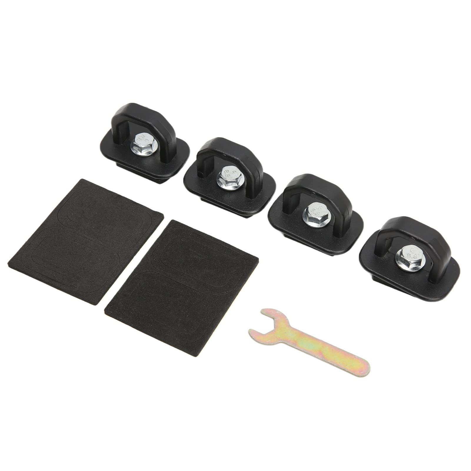 Rustproof Aluminum Tie Down Anchors for Truck Bed Side Wall - Heavy Duty Vehicle Repair & Cargo Securing - Perfect for Pickup Trucks, Trailers & RV Organization