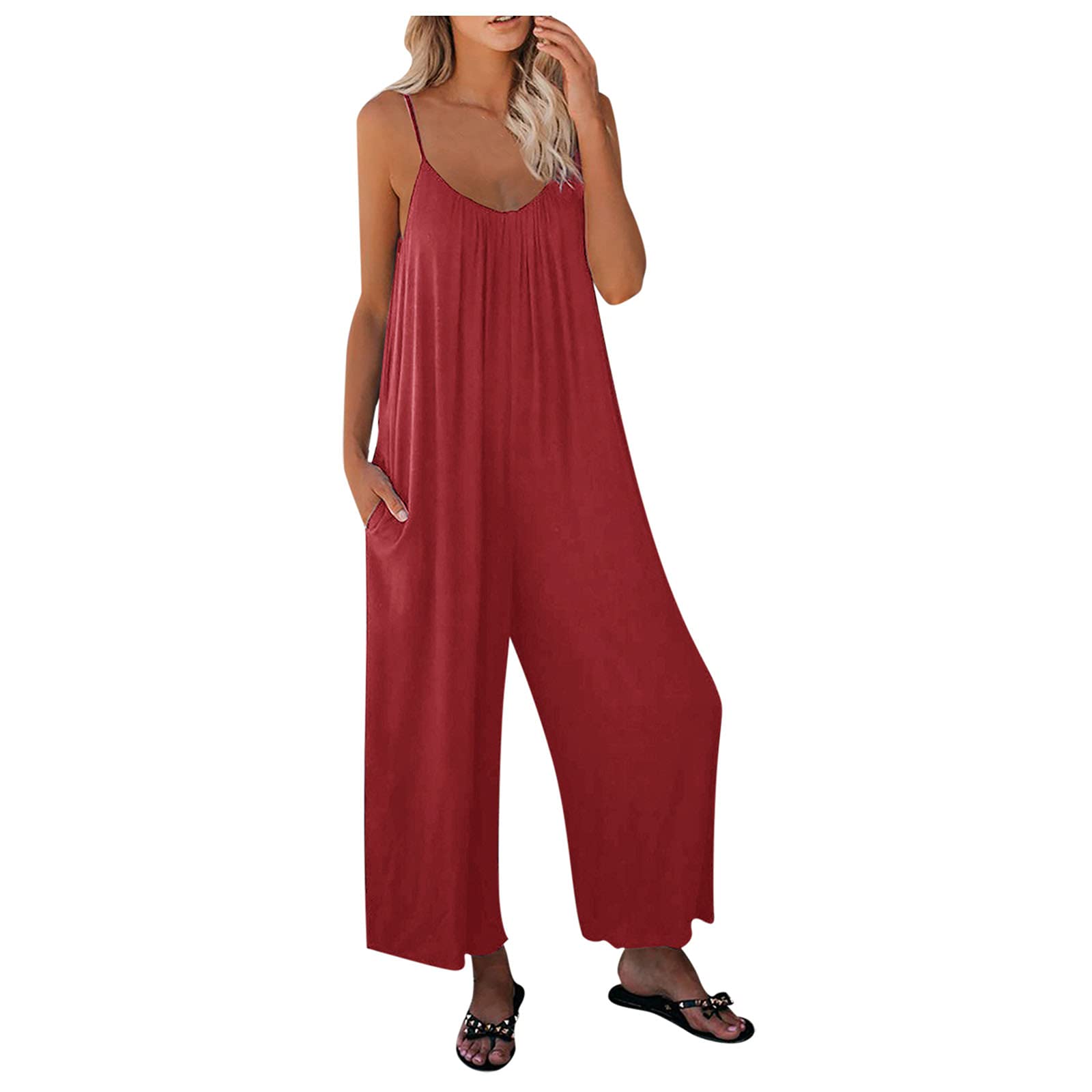 Stylish Women's Bib Shorts with Bandage Pockets - Fashionable Jumpsuit & Casual Pants for Everyday Wear | Perfect for Work, Outings & Relaxing