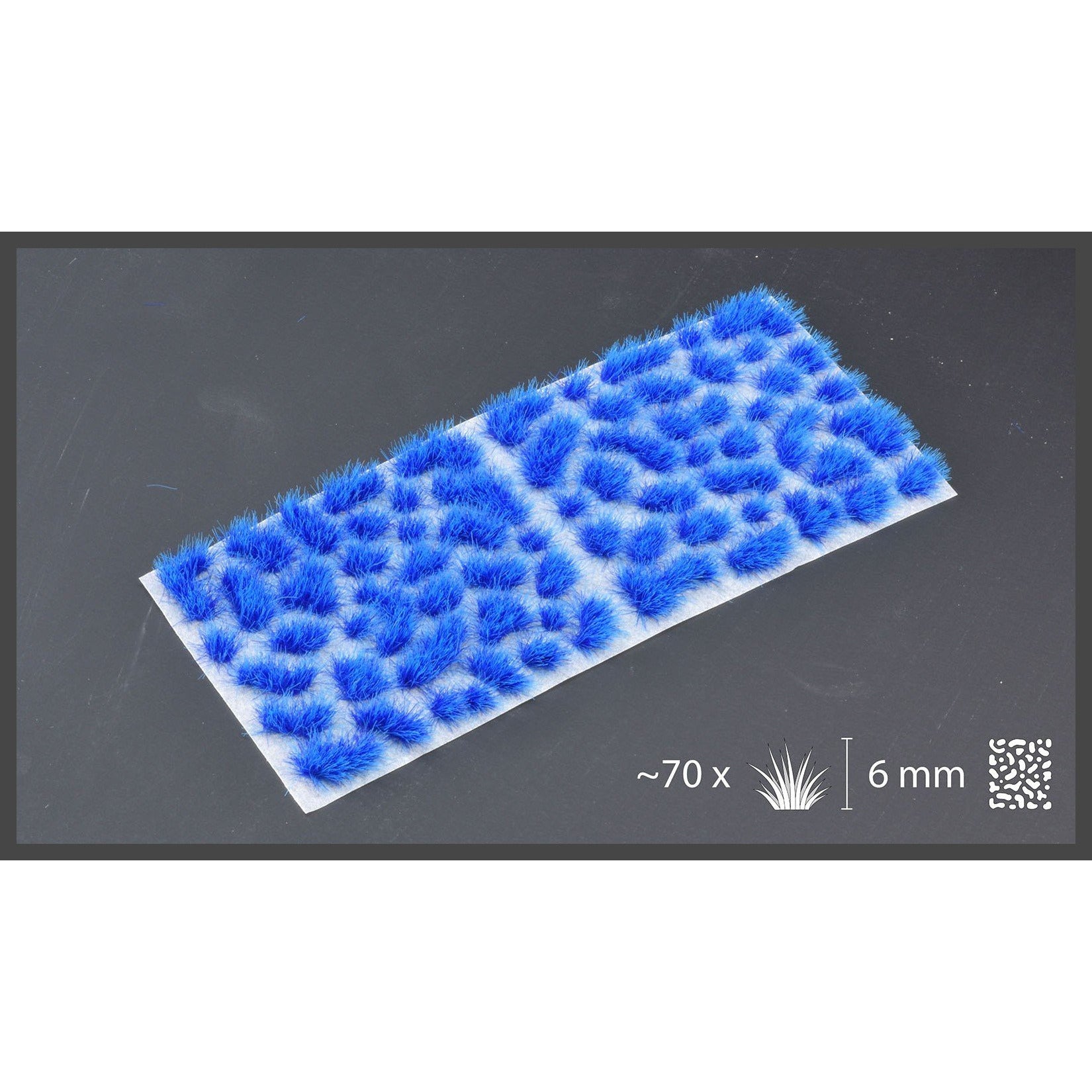 Alien Tufts: Blue 6mm Wild Synthetic Hair Extensions for Cosplay & Fantasy Costumes - Perfect for Halloween, Anime Conventions, and Theatrical Performances