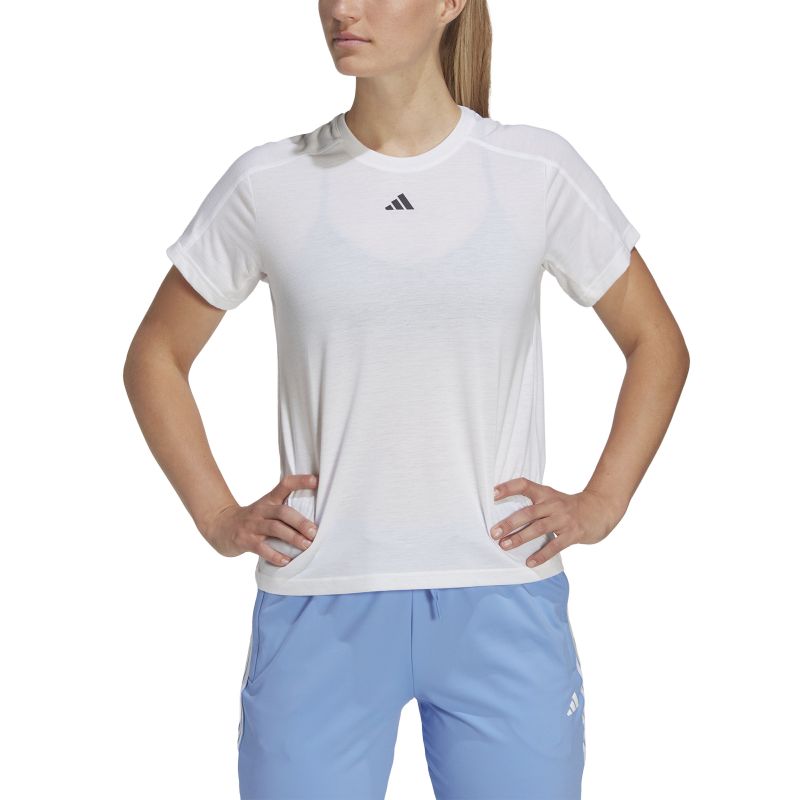 Adidas Women's Train Essentials Crewneck T-Shirt - Comfortable Workout & Casual Wear for Gym, Running & Everyday Use
