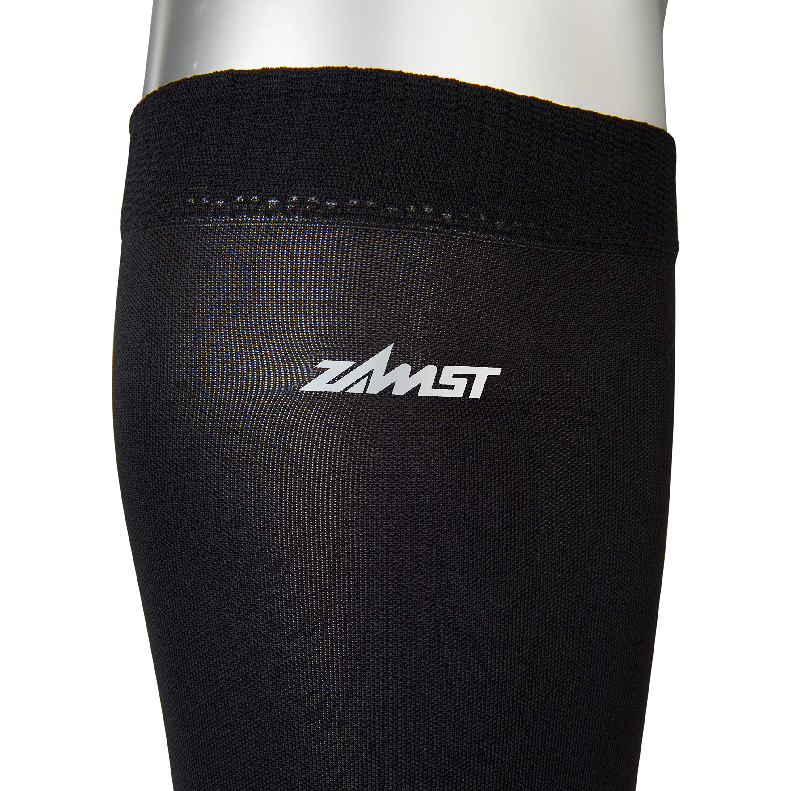 Zamst LC-1 Open Toe Calf Compression Socks for Women & Men - Breathable Support Stockings for Running, Hiking, Travel & Varicose Vein Relief