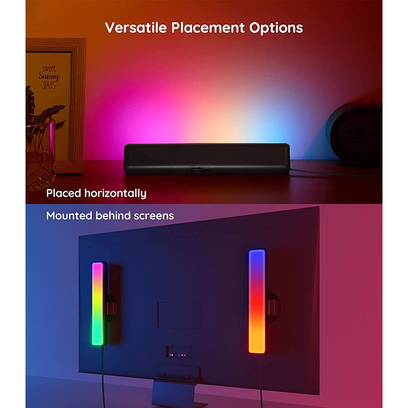Govee Flow Smart Light Bar - RGB LED Strip with App Control & Music Sync for Gaming, Home Theater, and Room Decor