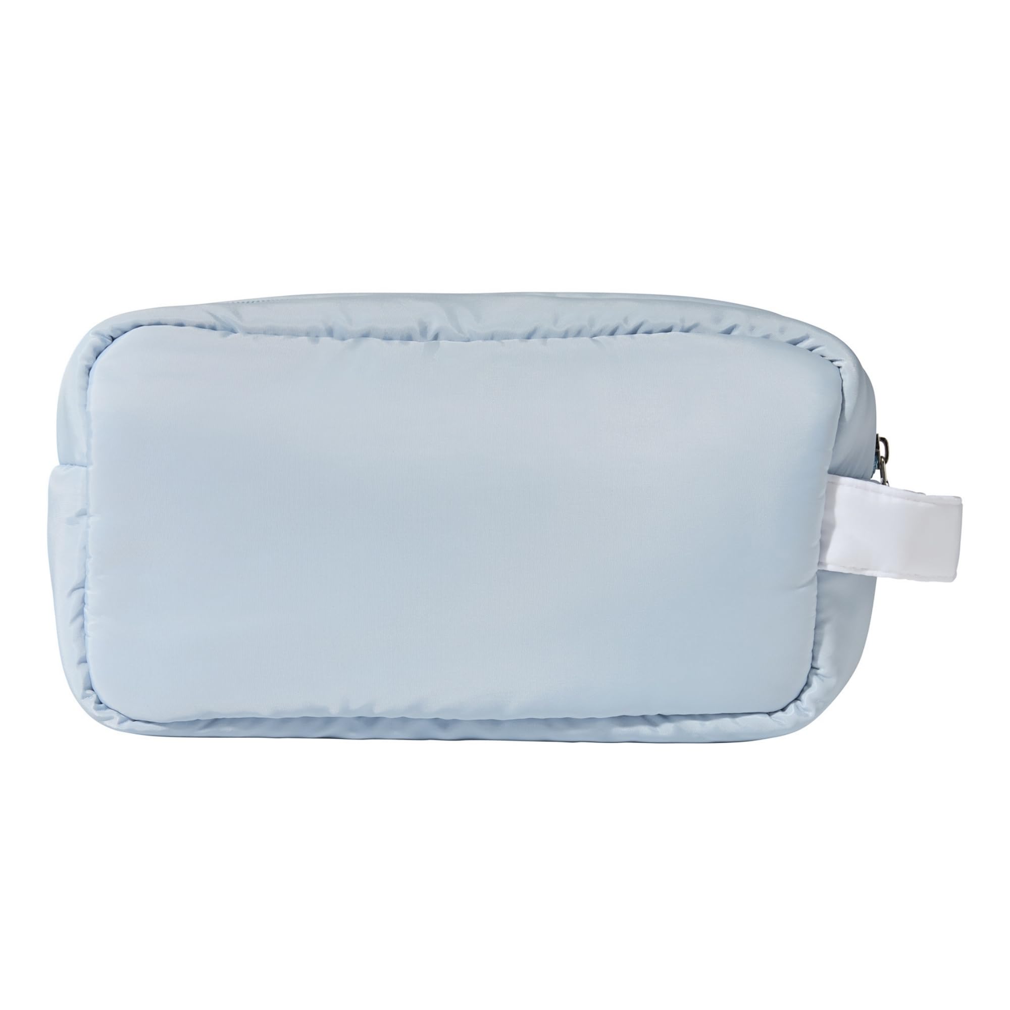 Soft Blue Cosmetics Bag - Lightweight Waterproof Makeup Pouch & Travel Organizer for Women | Perfect for Gym, Vacation & Daily Essentials Storage