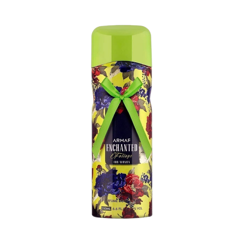 Enchanted Foliage Natural Deodorant Spray - 200ml Long-Lasting Odor Protection for Women & Men - Perfect for Gym, Work & Daily Freshness