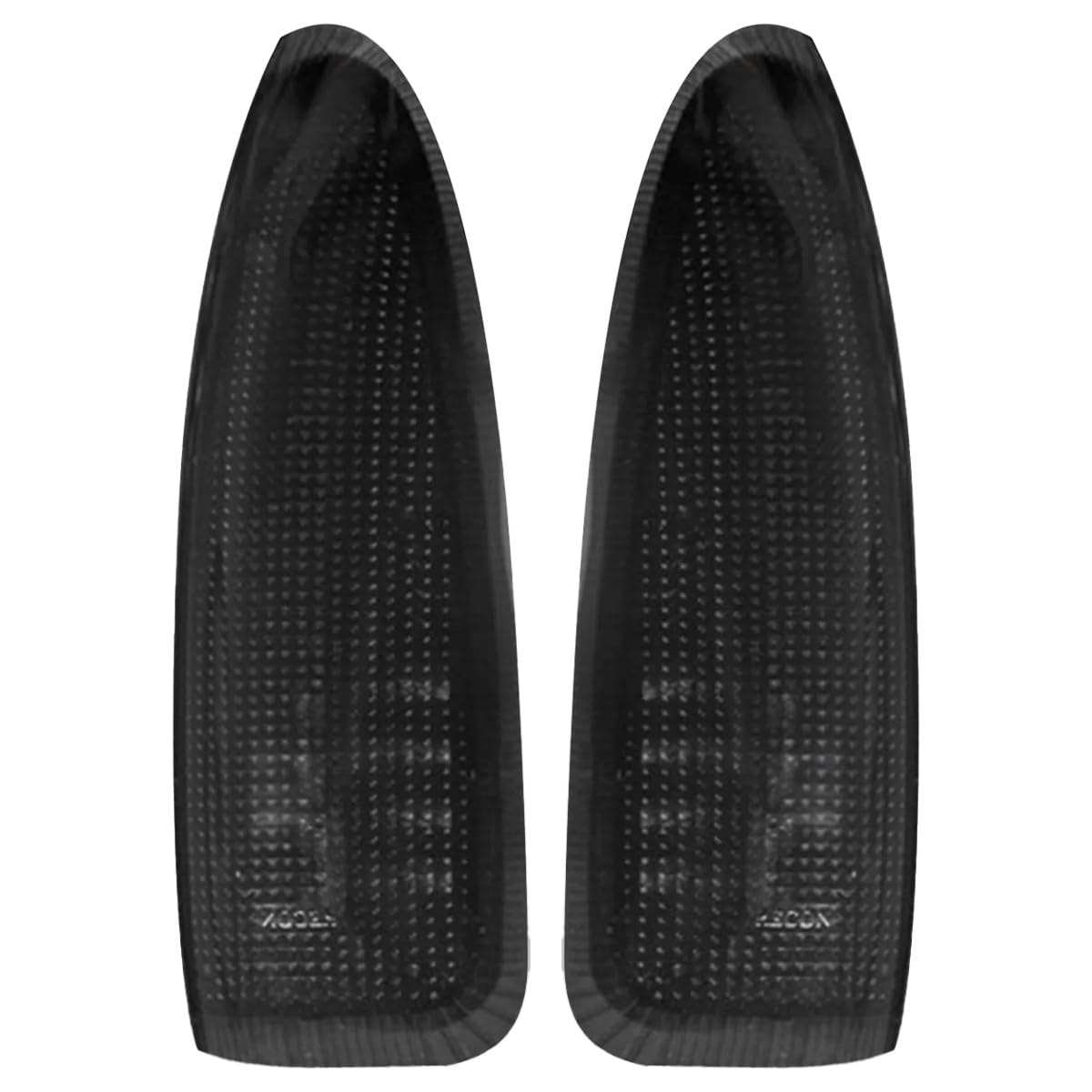 RECON 03-07 Ford Super Duty & Excursion LED Side Mirror Lights - Ultra Bright White Running Lights with Amber Turn Signals, Smoked Lens (Perfect for Night Driving & Off-Road Adventures)