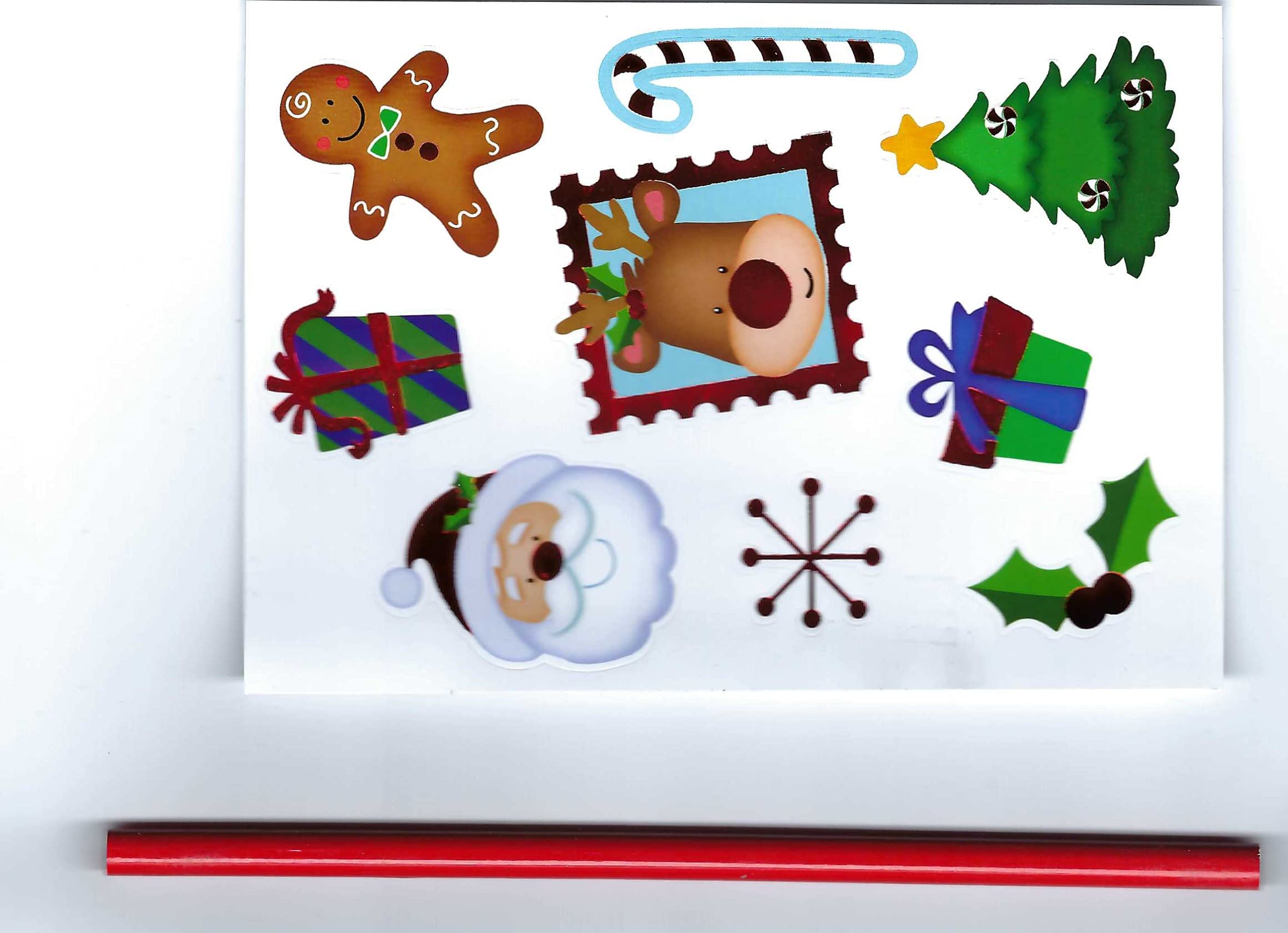 Kids' Letter to Santa Kit with Fun Stickers - Perfect for Christmas Activities & Holiday Family Bonding