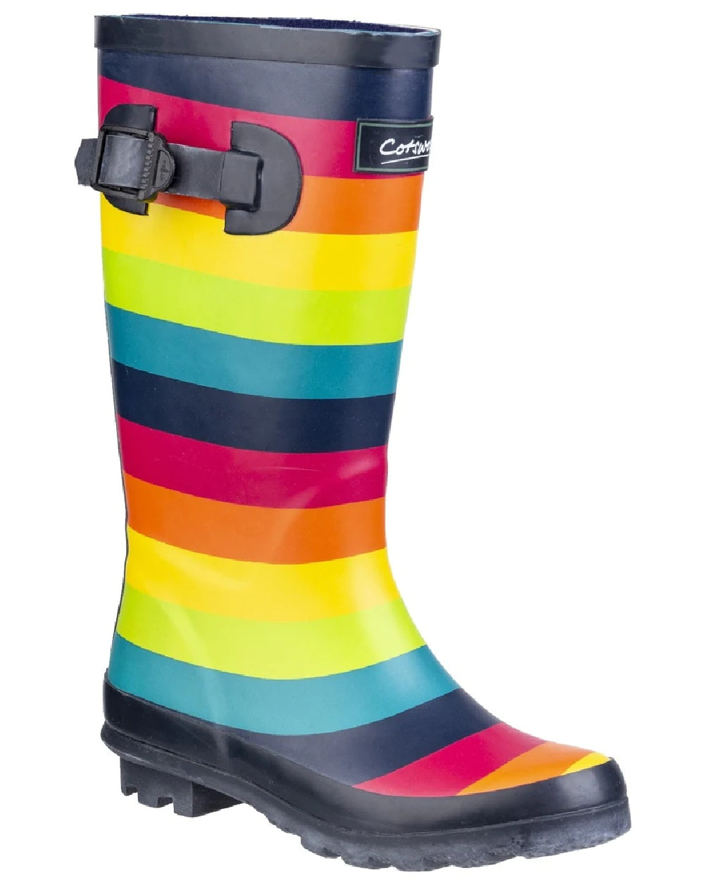 Cotswold Kids' Rainbow Waterproof Boots - Durable & Comfortable Rain Boots for Boys & Girls - Perfect for Puddles, Outdoor Play & Gardening