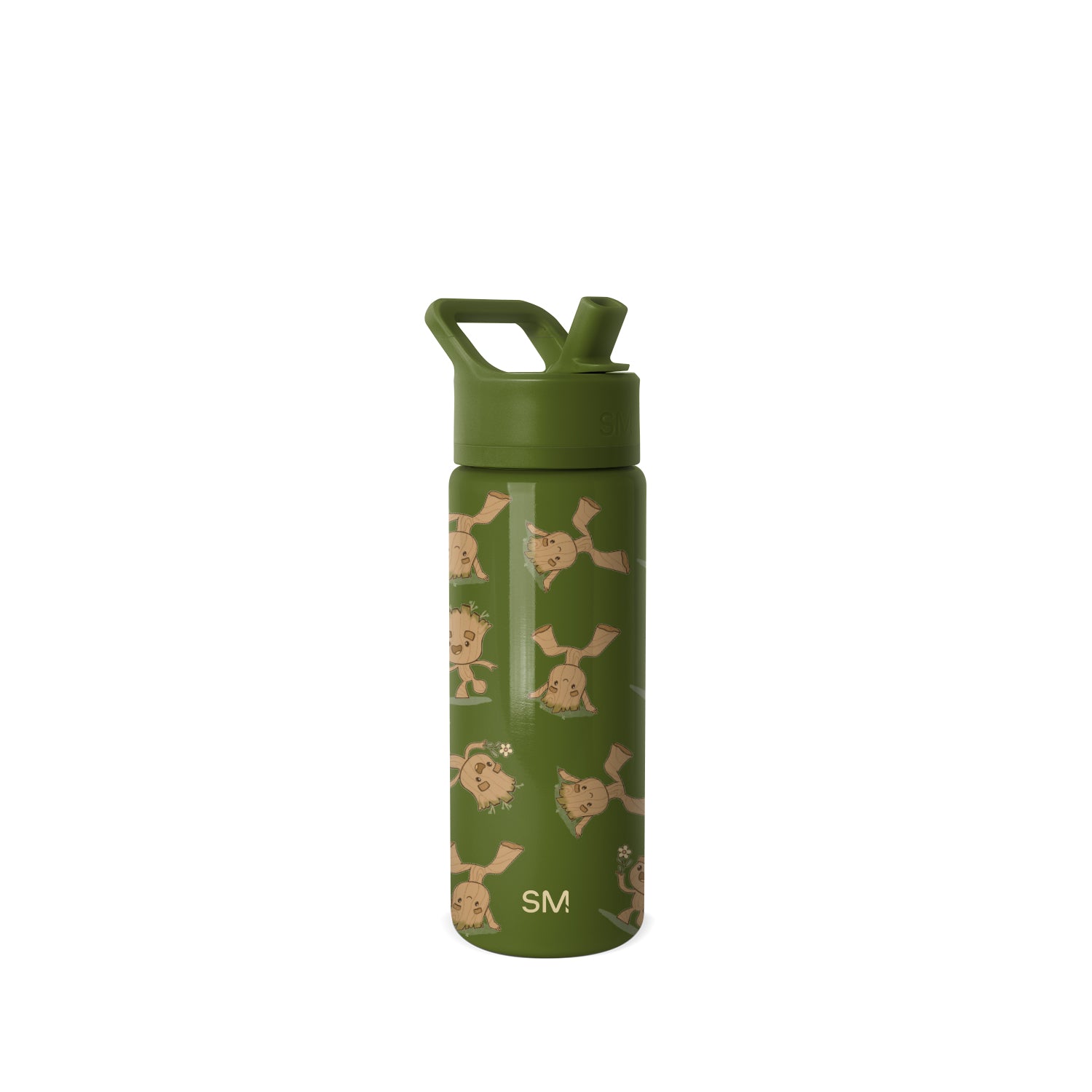 Summit Kids Water Bottle with Straw Lid - BPA Free, Leak Proof, Insulated Stainless Steel Bottle for School, Sports & Outdoor Activities