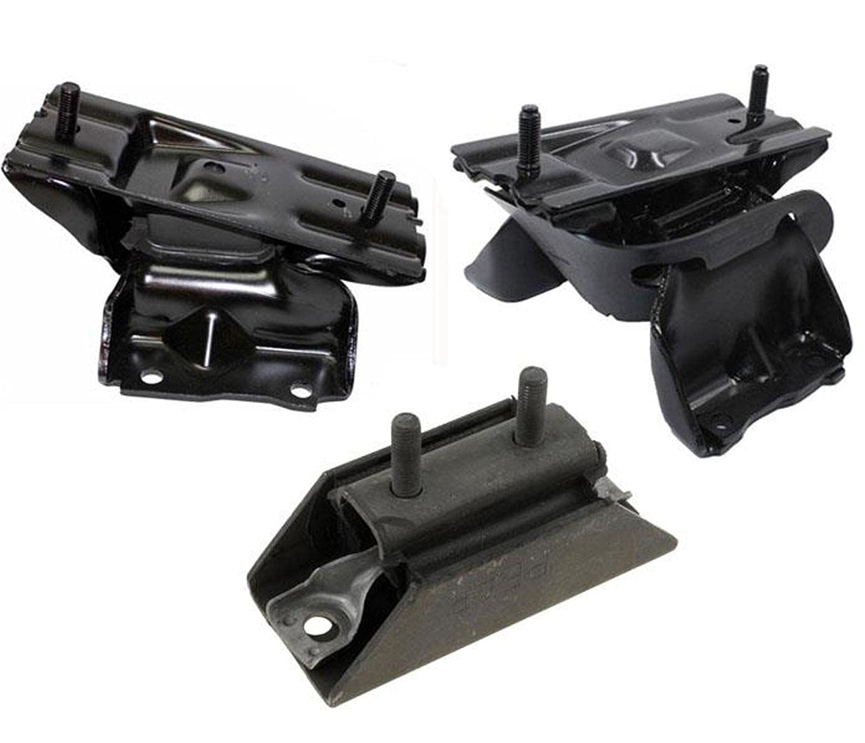 Ford Super Duty F250 6.8L V10 Rear Wheel Drive Motor Mount & Transmission Mount Kit (1999-2004) - Heavy Duty Replacement for Rough Terrain & Towing