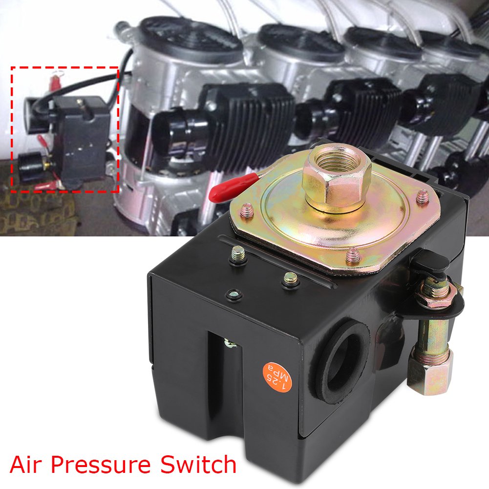 Durable 240V Air Pressure Switch for Air Compressor - 135-175 PSI, 26A, Stable Performance | Ideal for Industrial & Home Air Compressor Systems