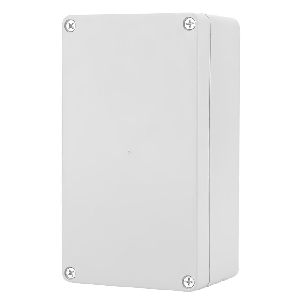ABS Electrical Junction Box 158x90x60mm - White Waterproof Cable Enclosure for Wiring & Instrument Protection | Ideal for Home, Office & Outdoor Electrical Projects