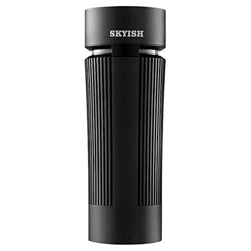 SK-60 True HEPA Air Purifier with Auto Mode & Air Quality Monitor - 3 Purification Modes, Ultra Quiet for Home, Office, Bedroom and Car Use