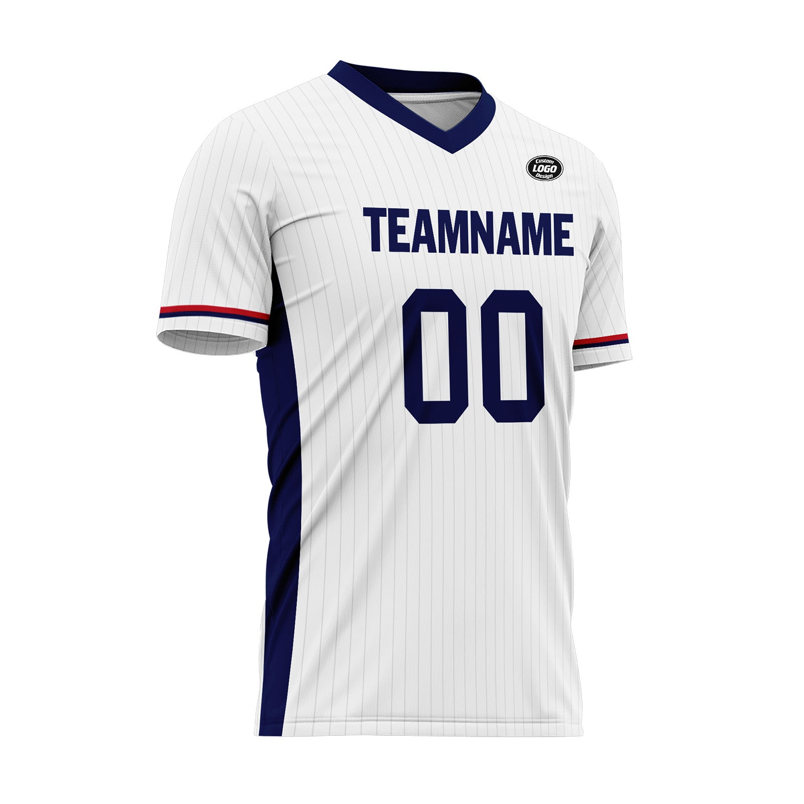 Custom England White & Blue Soccer Jersey Set - Personalized SCJ101 D06144 - Perfect for Matches, Training & Fan Support