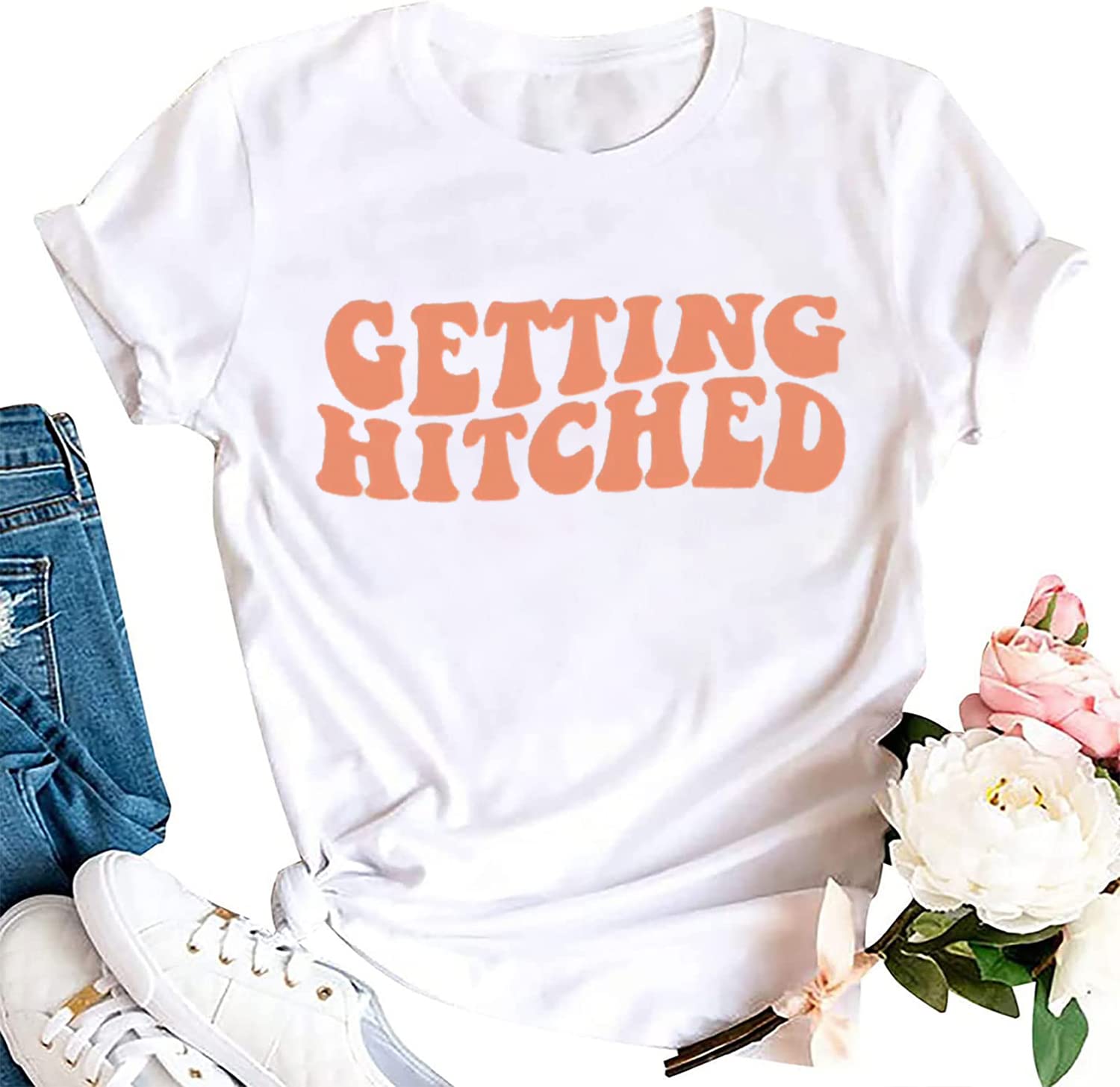 Bachelorette Party T-Shirt for Women - Bride Gift Shirt, Short Sleeve Wedding Vacation Tee, Bridal & Bridesmaids Shirts - Perfect for Bachelorette Parties, Bridal Showers & Girls' Getaways