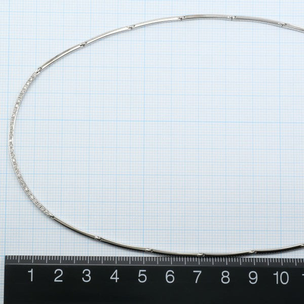 18K White Gold Diamond Necklace for Women - Elegant & Luxurious Jewelry Gift for Anniversary, Wedding, Valentine's Day