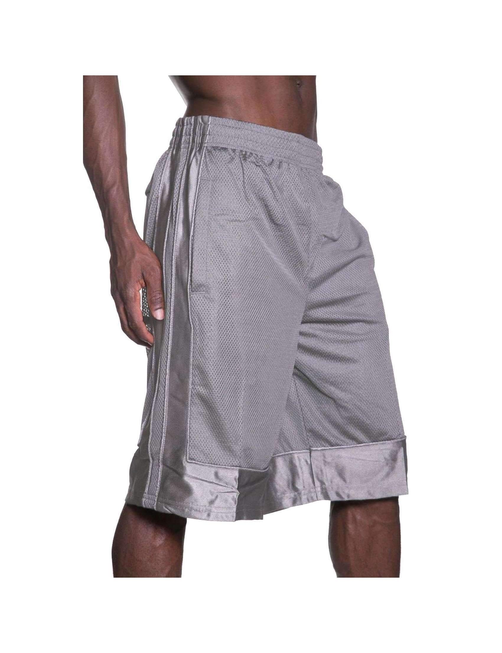 Shaka Wear Men's Basketball Shorts - Breathable Mesh Workout Shorts for Gym, Running & Sports | Athletic Pants with Pockets | Sizes S-5XL | Perfect for Basketball Practice, Jogging & Casual Wear