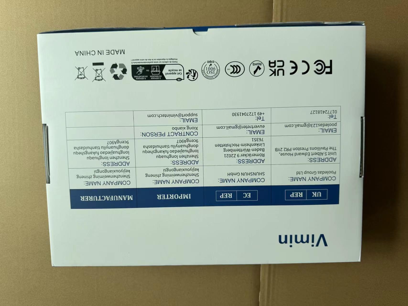 VIMIN 24 Port Gigabit PoE Switch with 2 Uplink Ports | 320W Power | IEEE802.3af/at | VLAN | Metal Housing | 19
