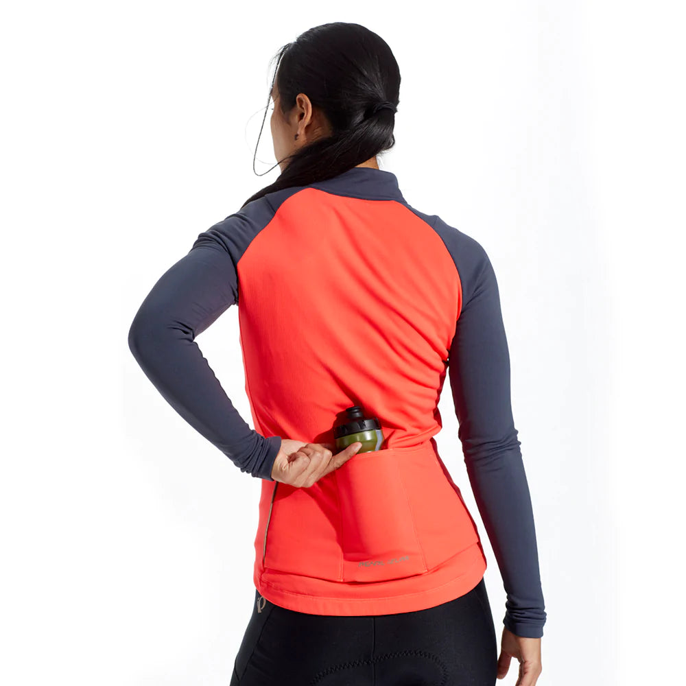 Women's Attack Thermal Jersey - Long Sleeve Fleece Lined Winter Shirt for Running, Hiking & Outdoor Activities - 11222109