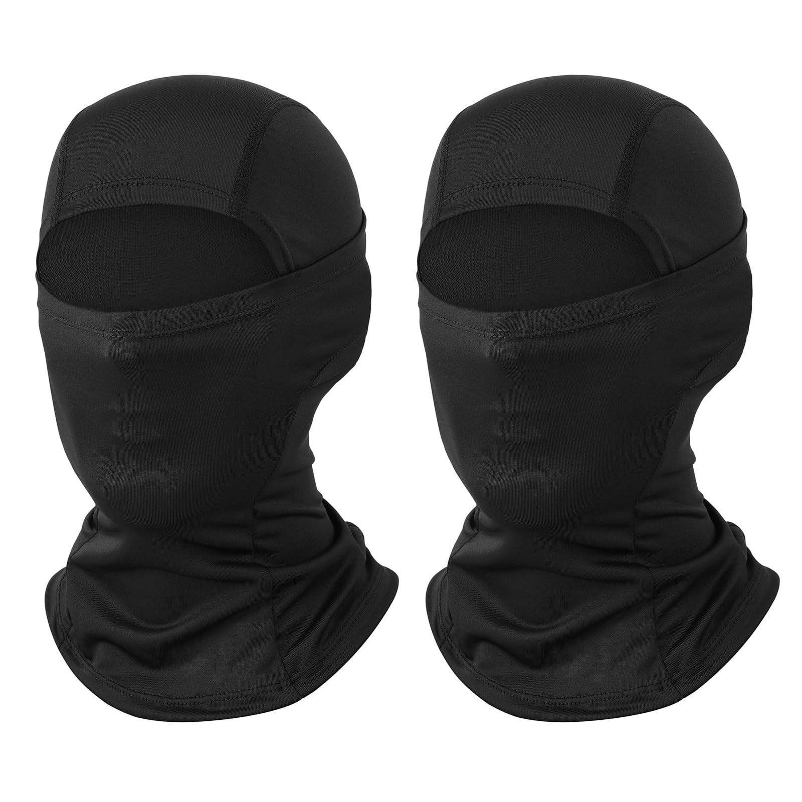 Breathable Balaclava Face Mask with UV Protection - 2 Pack Ski Mask for Men & Women - Motorcycle, Fishing, Skiing & Outdoor Activities