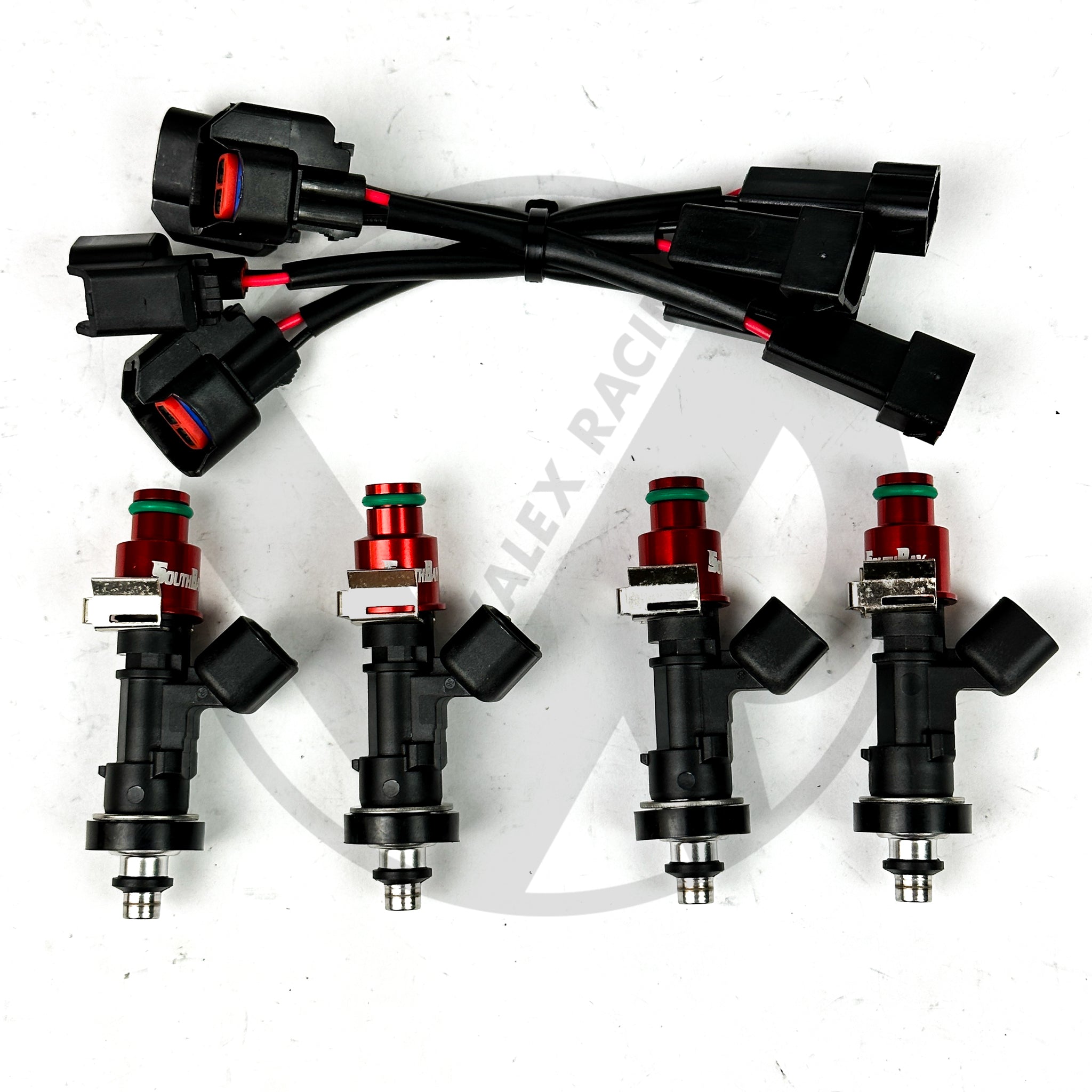 AEM B Series Fuel Rail & Liquid Fuel Gauge Combo Kit for Honda Civic & Acura Integra - High Performance Fuel System Upgrade for Racing & Street Tuning