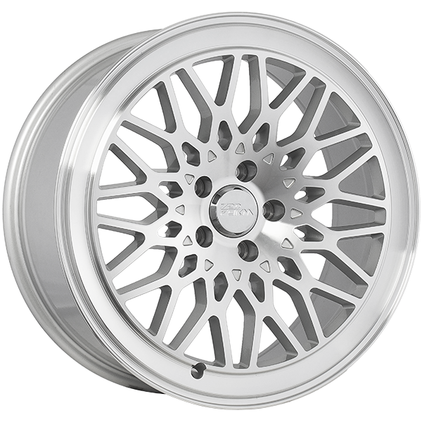 720Form FF21 Silver Machined Face 19x8.5 +36 5x114.3mm 73.1mm Wheel - High Performance Alloy Rims for Cars, SUVs & Trucks - Perfect for Street Racing, Off-Roading & Custom Builds