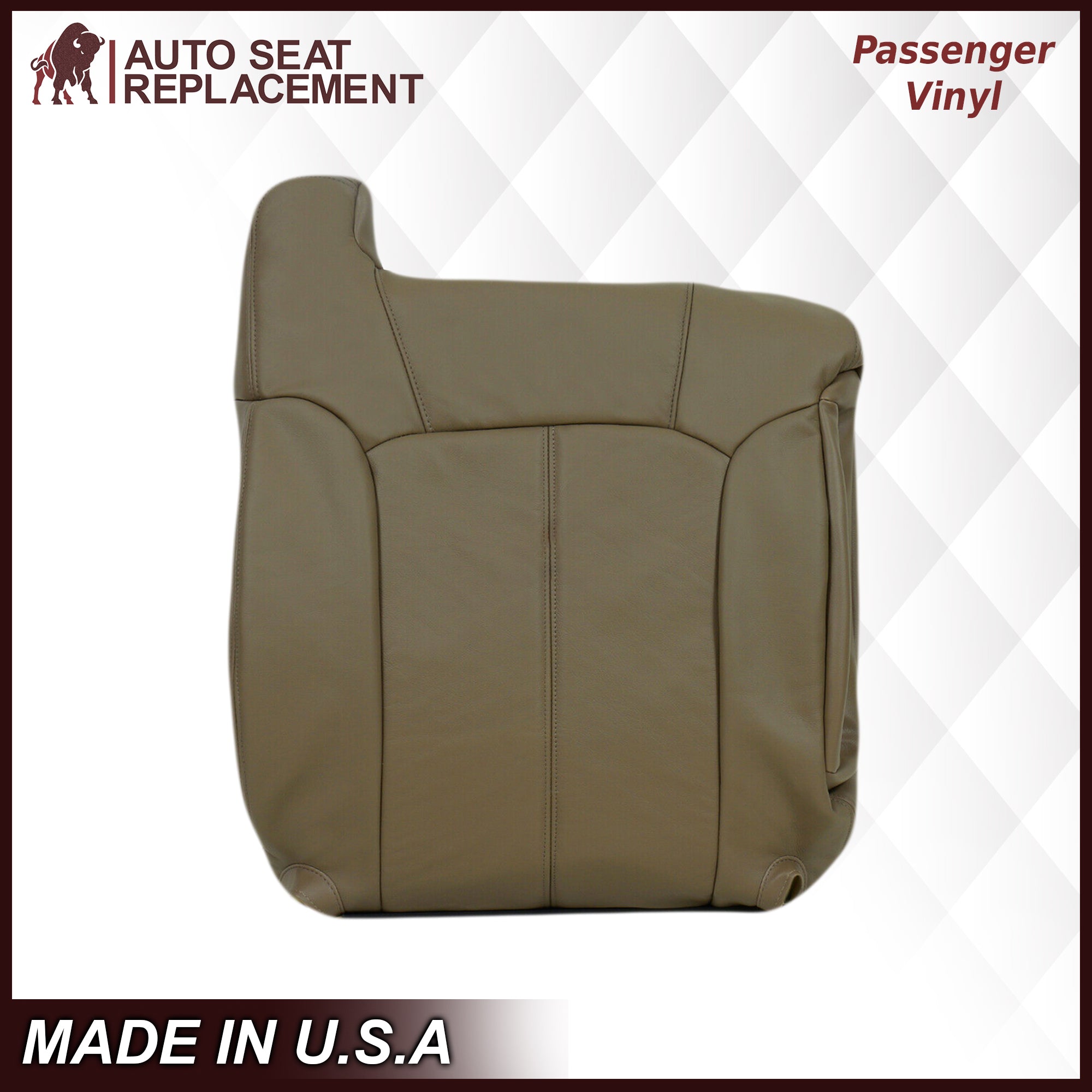 1999-2002 GMC Sierra Tan Seat Covers - Custom Fit Neoprene/Leather Options - Perfect for Road Trips & Off-Road Adventures