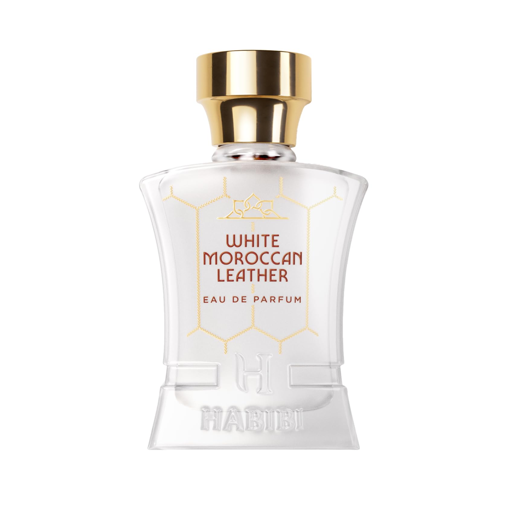 Premium White Moroccan Leather Arabian Cologne for Men - 2.5 Oz Eau de Parfum Spray | Long Lasting Fragrance with Sandalwood, Amber & Leather Notes | Perfect for Date Night, Office & Special Occasions