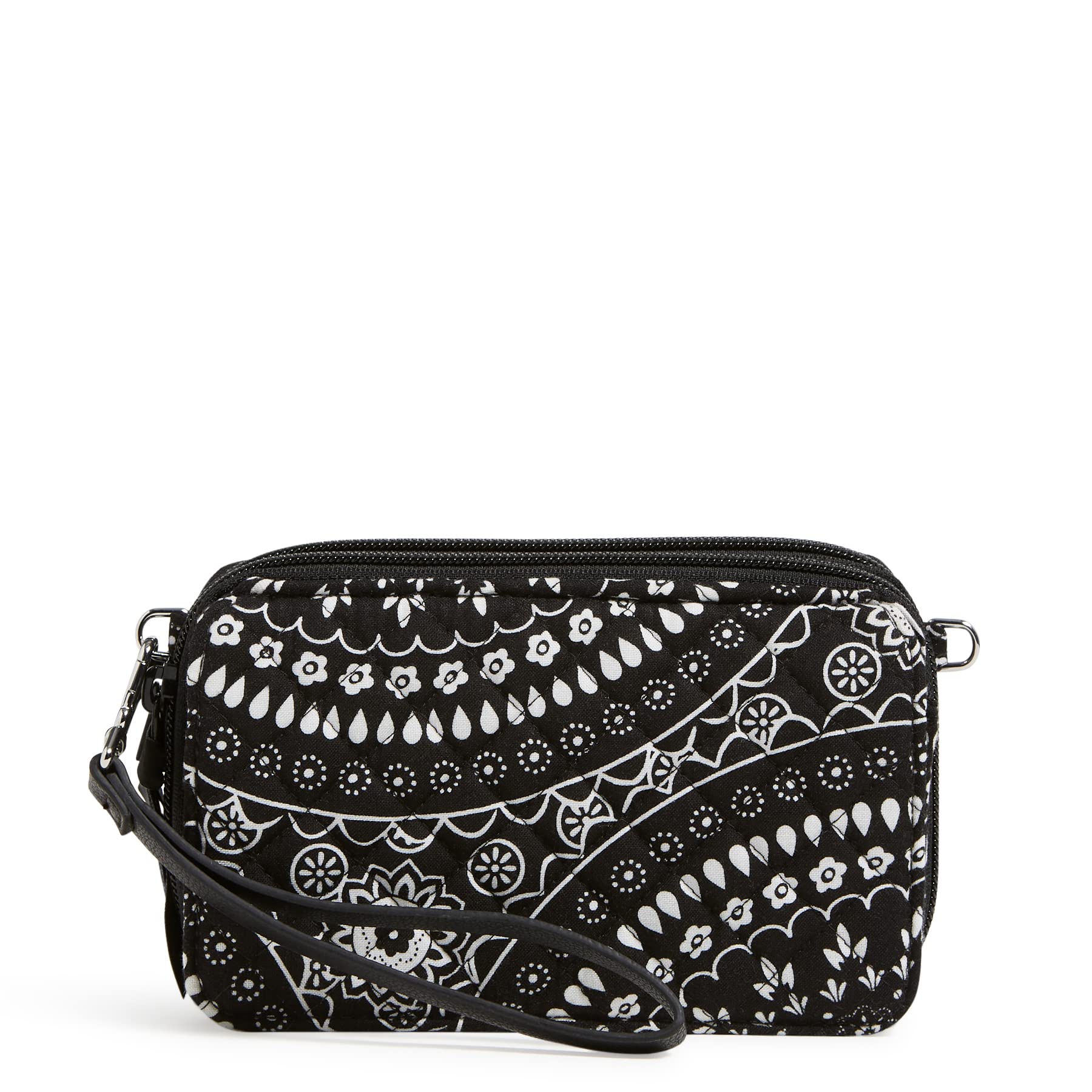 Vera Bradley RFID Blocking Crossbody Purse - Lightweight Cotton All-in-One Shoulder Bag for Women | Travel, Shopping & Everyday Use