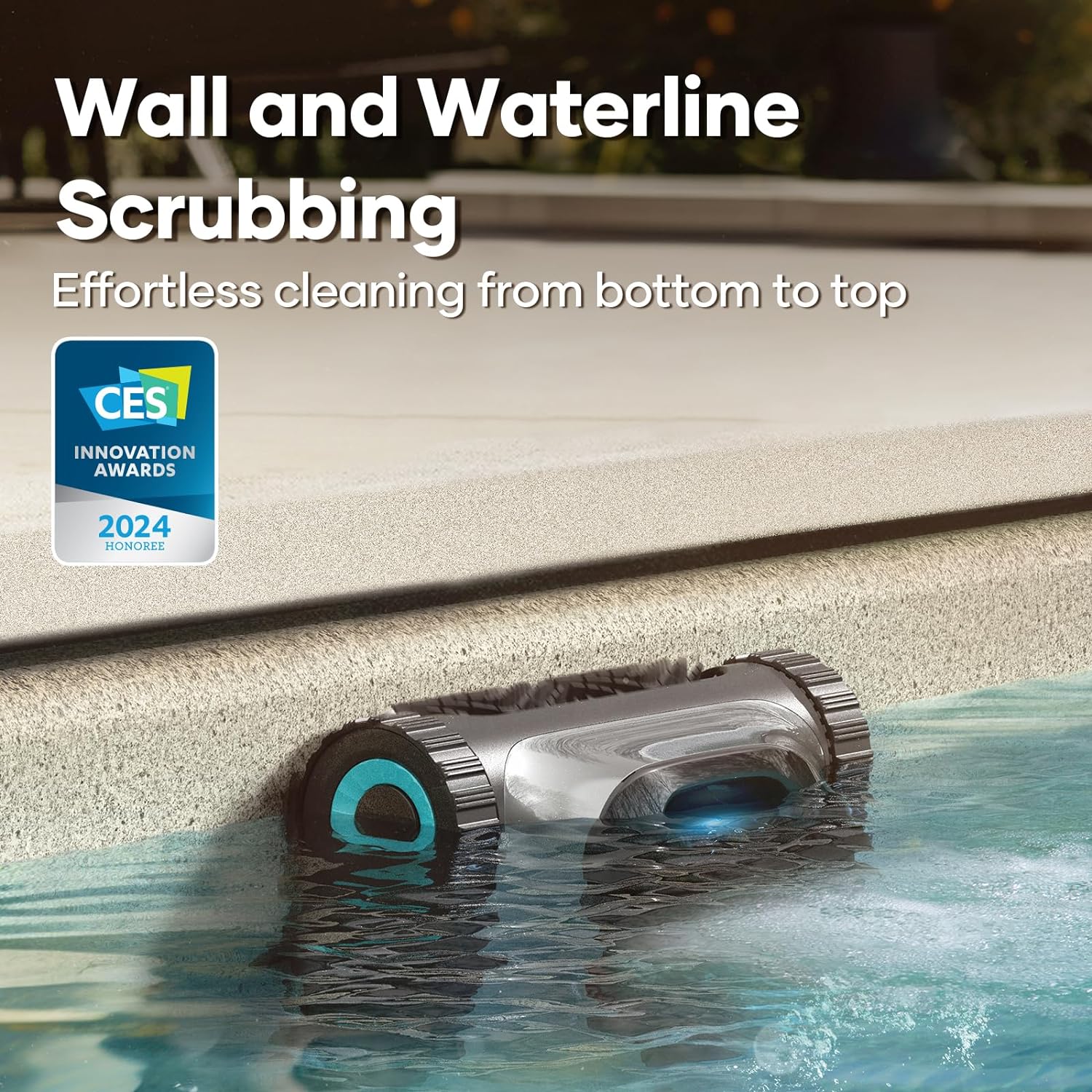 Aiper SCUBA S1 Cordless Robotic Pool Cleaner - Automatic Swimming Pool Vacuum for Inground & Above Ground Pools - Ideal for Home, Backyard, and Vacation House Maintenance