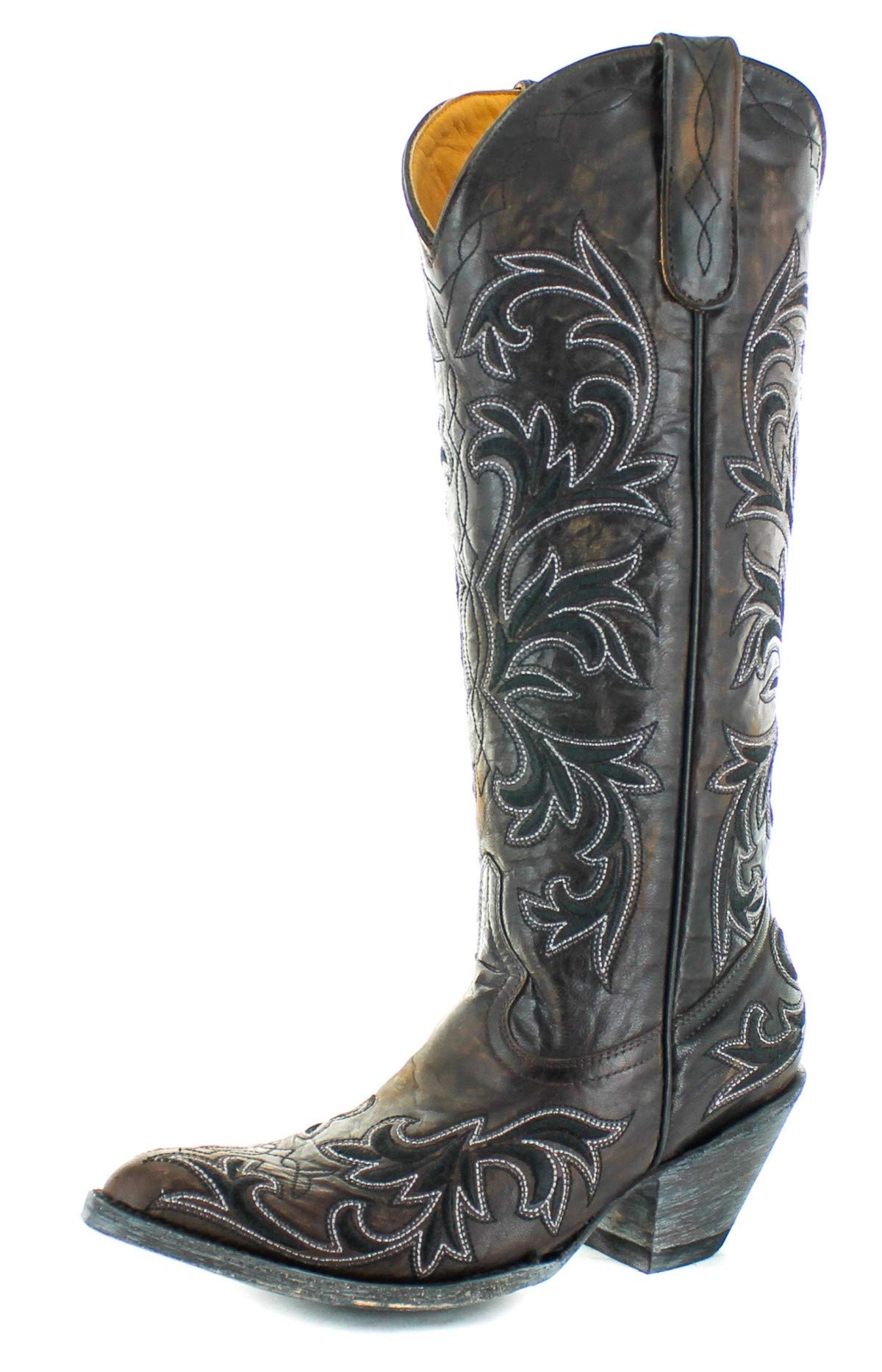 Old Gringo L3240-1 Ilona Women's Western Stitched Boots in Chocolate Brown - Perfect for Country Dancing, Rodeos & Cowgirl Fashion
