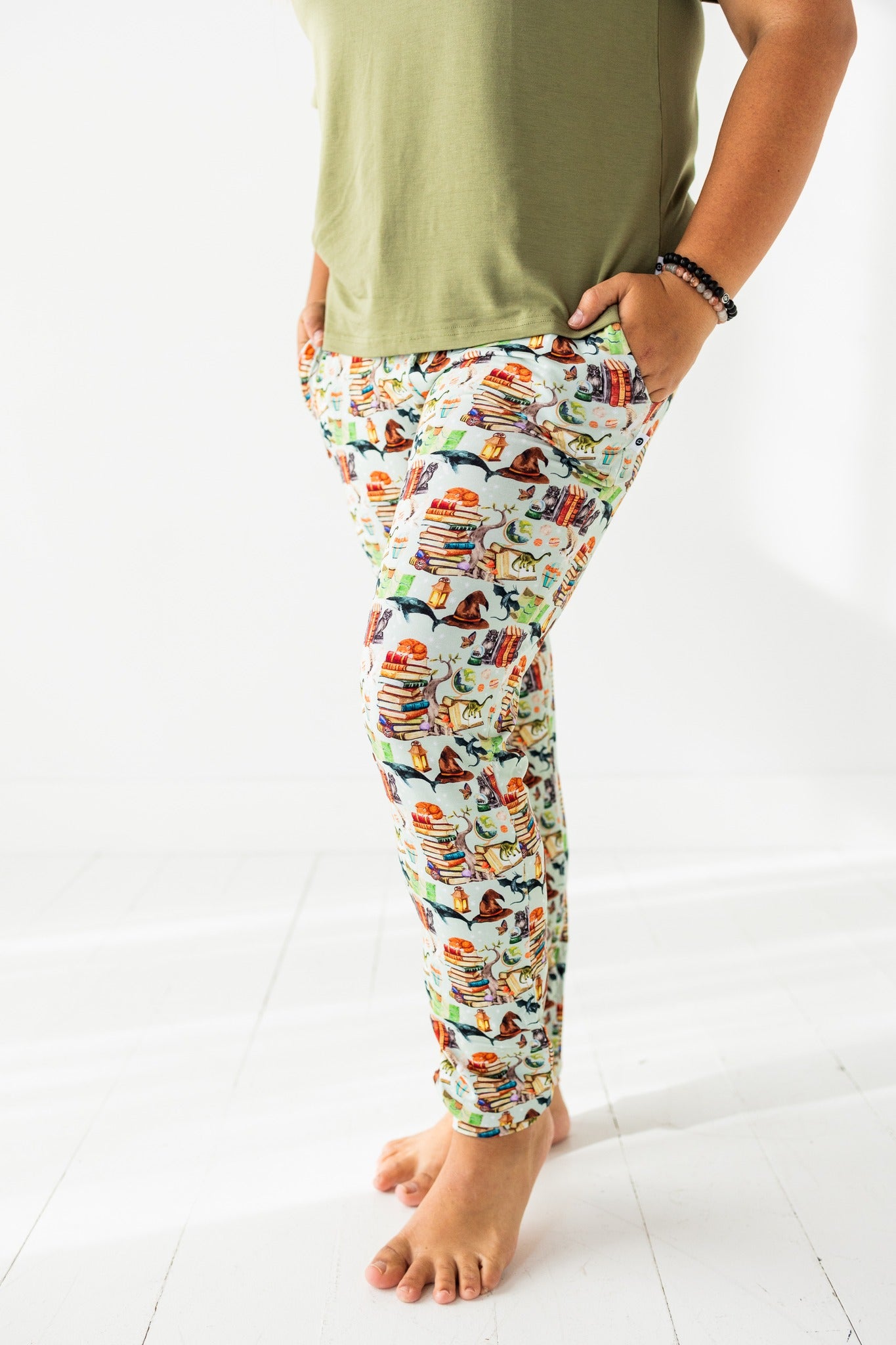 Women's Modal Jersey Joggers - Soft Lounge Pants for Yoga, Running & Home Relaxation | Storybook Comfort Wear