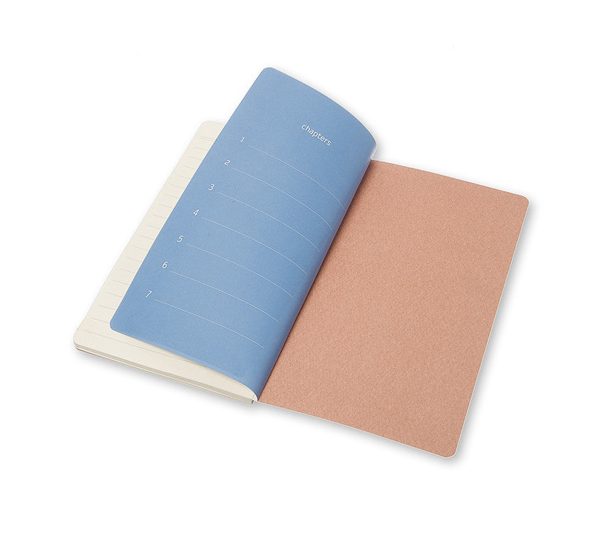 Moleskine Chapters Journal - Ruled Pages, Soft Cover - Perfect for Writing, Note Taking & Daily Planning | Ideal for Students, Professionals & Creative Minds