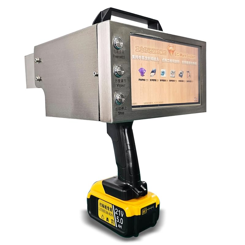 Portable Handheld Metal Engraving Tool - Professional VIN Number Marking Machine for Codes, Serial Numbers, Letters & Logos | Perfect for DIY Crafts, Jewelry Making & Industrial Metal Stamping
