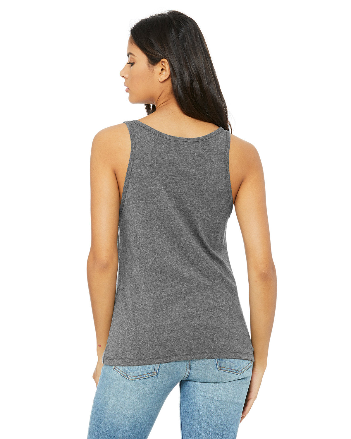 Bella + Canvas 6488 Women's Relaxed Fit Jersey Tank Top - Soft Breathable Fabric for Casual Wear, Summer Outfits & Layering