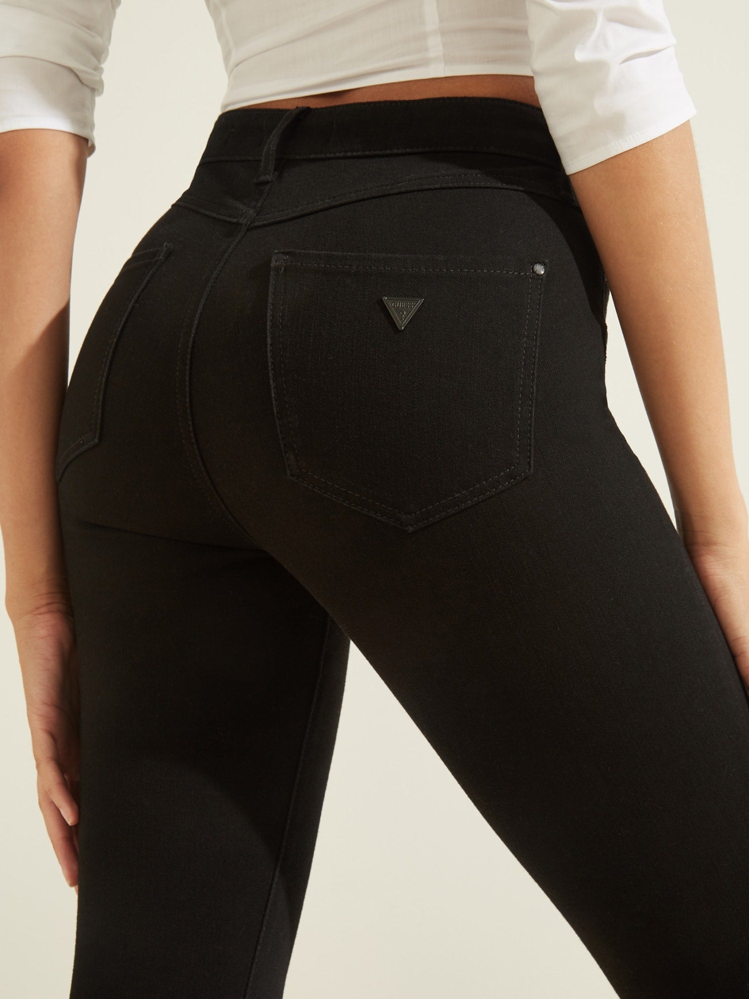 Vintage 1981 High Rise Skinny Fit Jeans for Women - Black Denim Pants | Perfect for Casual Wear, Night Out & Retro Fashion