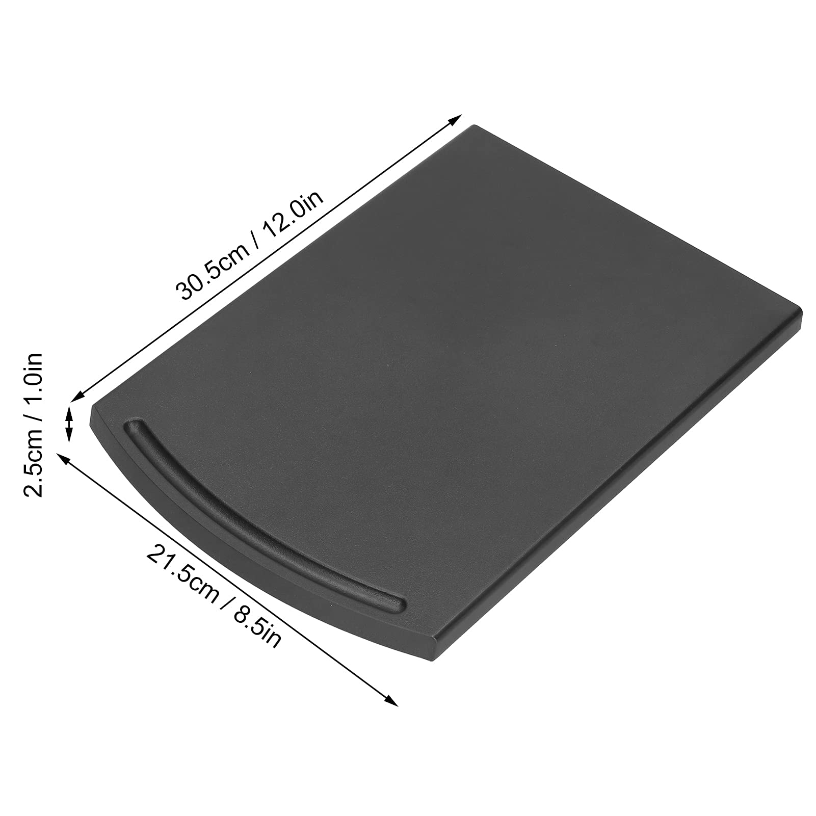 Non-Slip Kitchen Sliding Coffee Maker Tray Mat - Heavy Duty Appliance Moving Caddy with Handles - Countertop Organizer for Blenders, Mixers & Small Appliances - Perfect for Kitchen Counter Protection & Easy Appliance Mobility