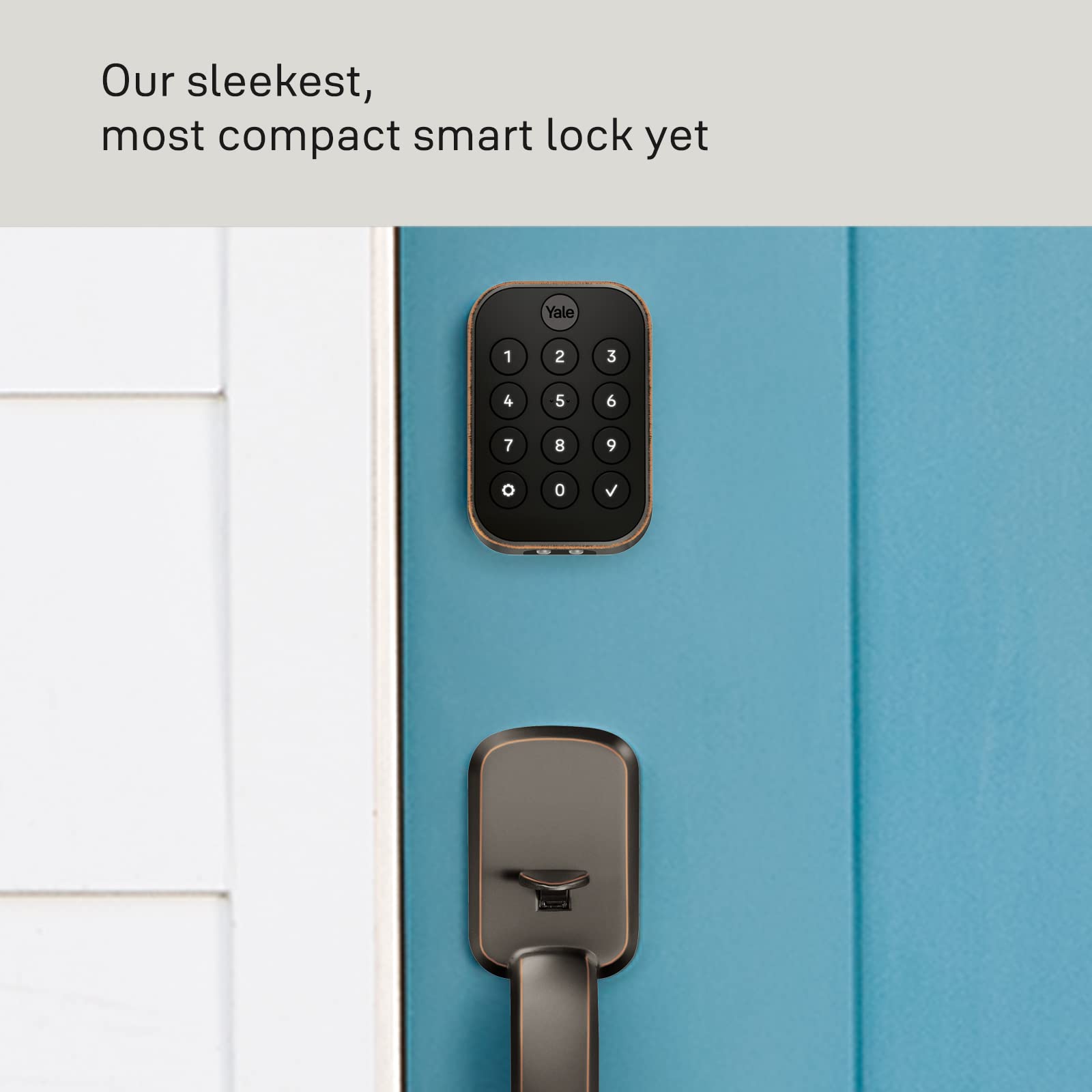 Yale Security Assure Lock 2 - Smart Keypad Deadbolt with Bluetooth Connectivity, Oil Rubbed Bronze Finish | Keyless Entry for Home, Apartment & Office Security