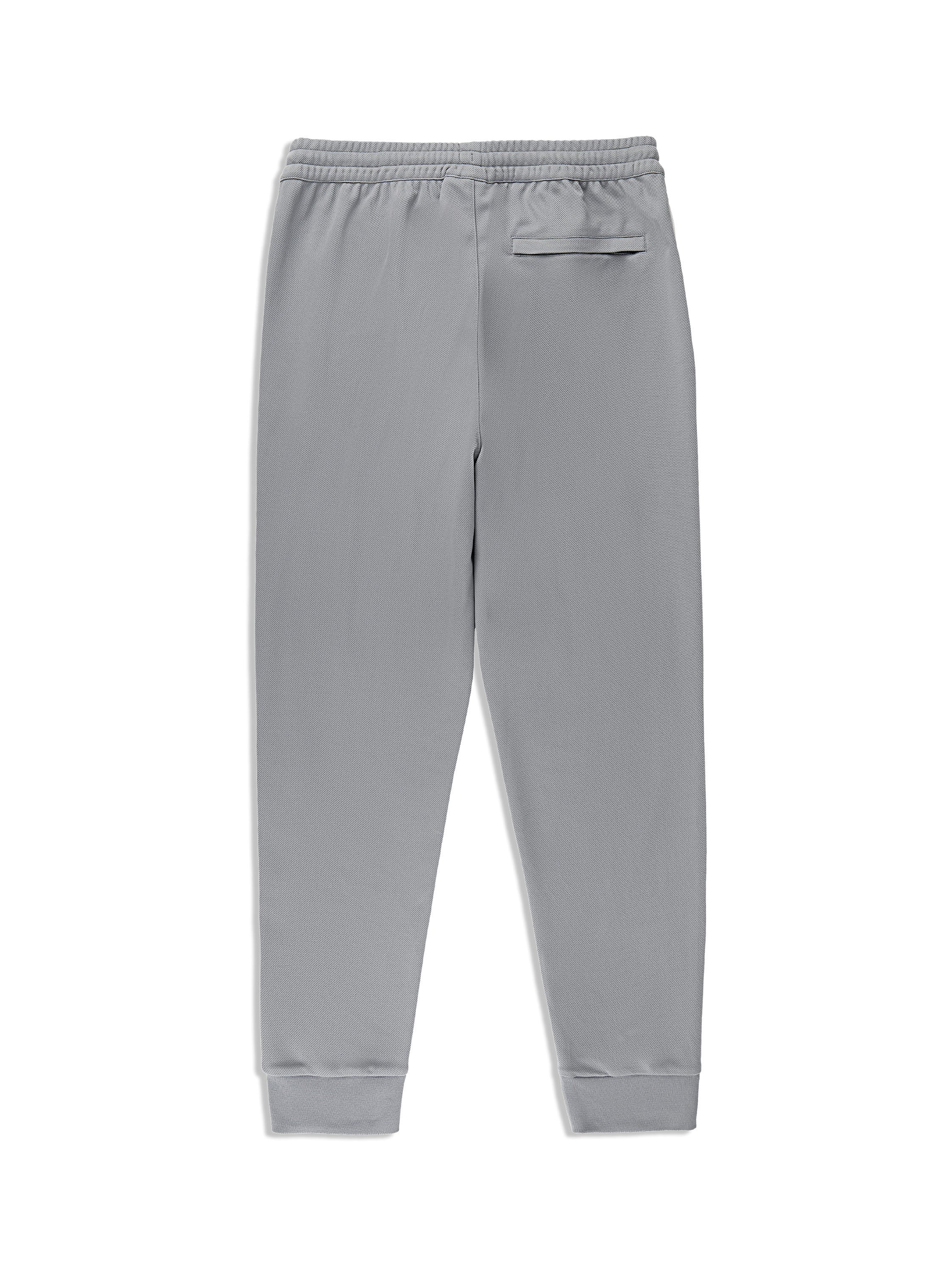 Damarindo Men's Track Pants - Lightweight Athletic Joggers for Running & Gym - Sleet/White - Comfortable Workout Pants for Casual Wear & Training