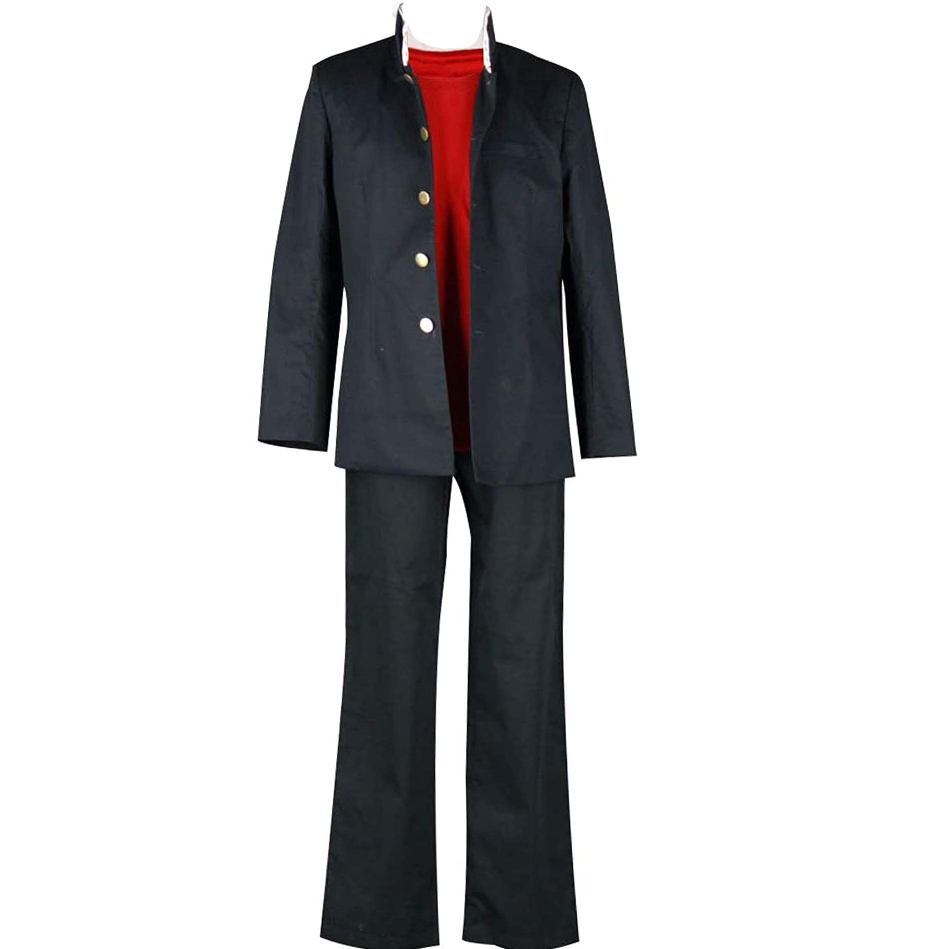 Anime Komuro Takashi Cosplay Costume - High School of the Dead Uniform for Men | Perfect for Halloween, Comic Con & Anime Conventions