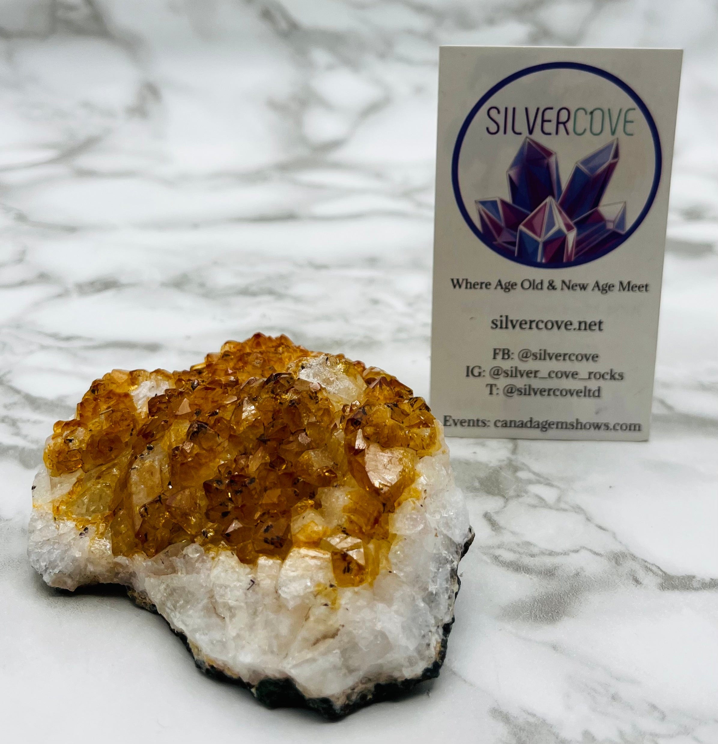 Natural Citrine Crystal Cluster - 52g Raw Citrine Stone for Healing, Meditation & Energy Work | Home Decor, Reiki, Feng Shui, Gift Idea