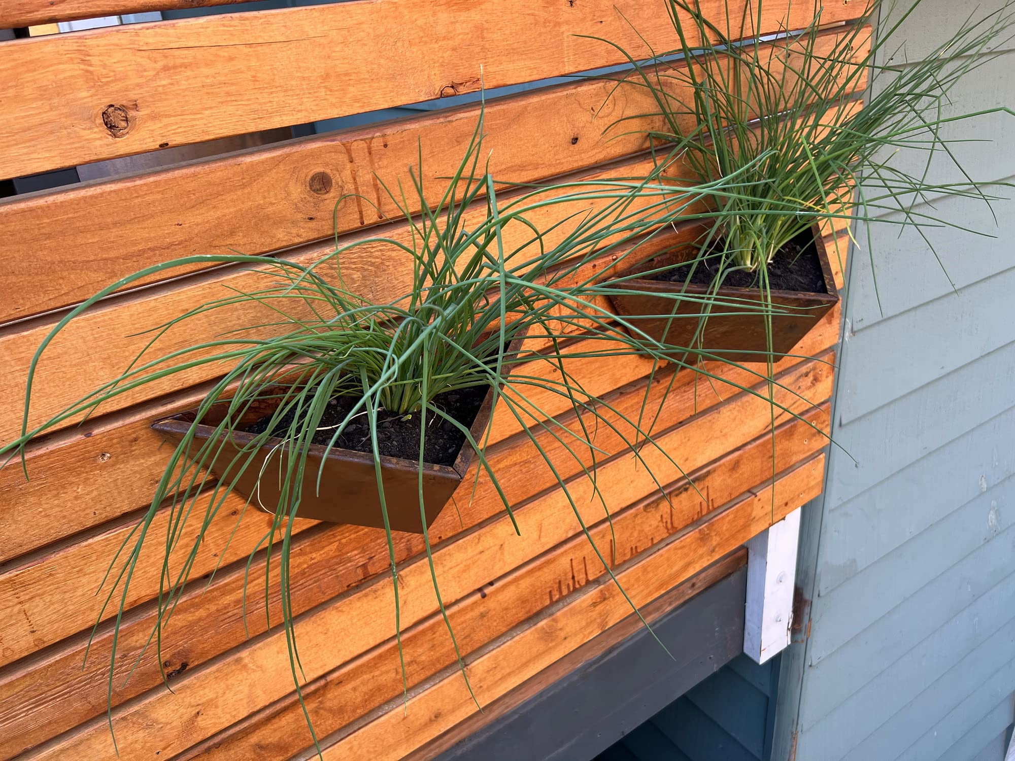 Wall and Trellis Planters for Outdoor Gardens - Vertical Flower Pots with Trellis for Climbing Plants, Vines, and Flowers - Perfect for Balcony, Patio, and Backyard Decor