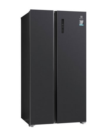 Electrolux ESE5401A SSG 499L UltimateTaste 700 Side by Side Refrigerator - Energy Efficient Stainless Steel French Door Fridge with Spacious 18 cu.ft Capacity for Modern Kitchens
