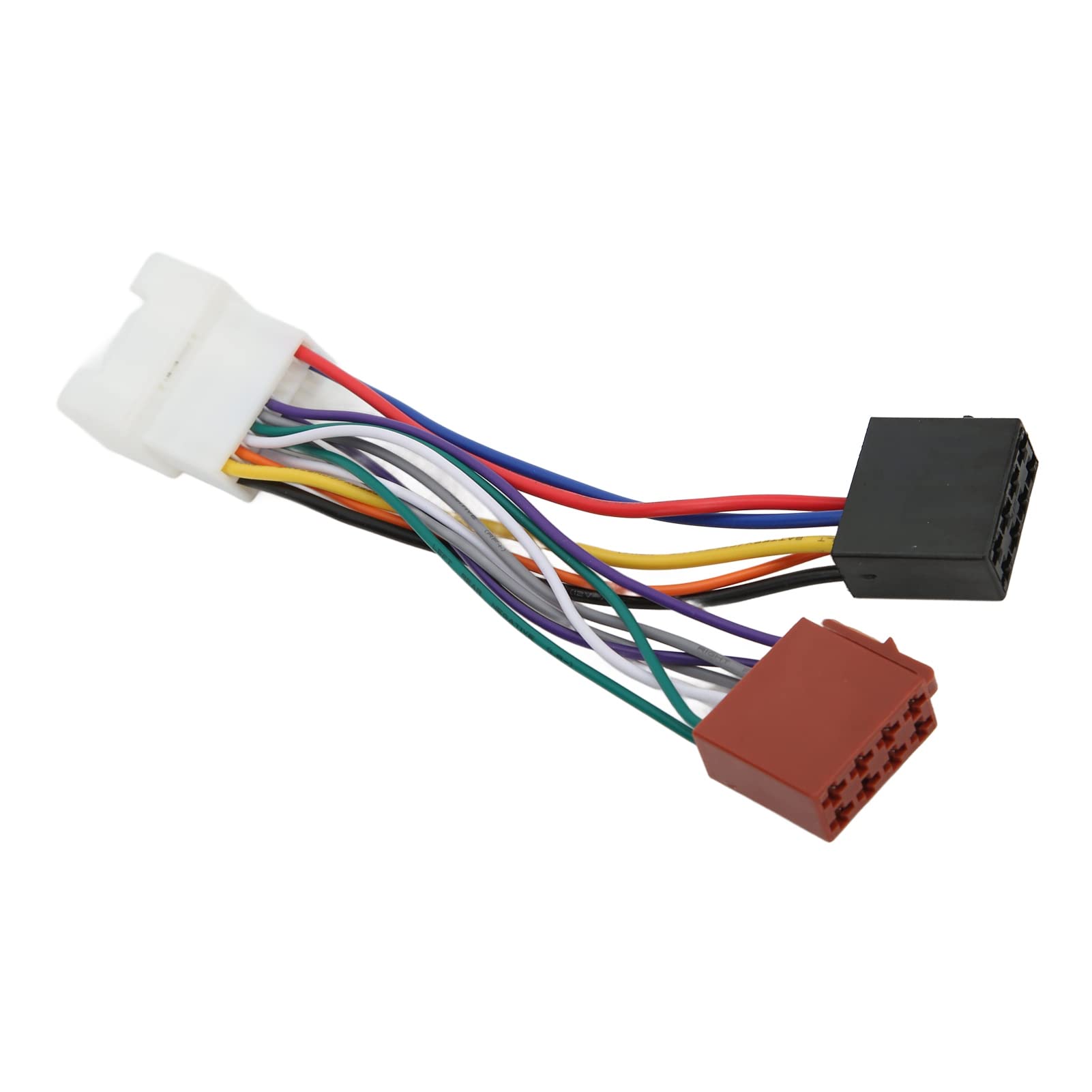 Aramox ISO Radio Harness Adapter - ABS Replacement for Mitsubishi Outlander & Yishen - Car Audio Wiring Connector for Easy Stereo Installation & Upgrade