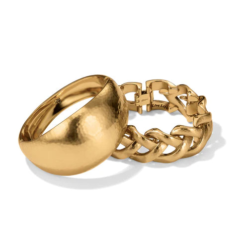 Brighton Grand Canal Gold Tone Bracelet - Elegant & Timeless Jewelry for Women, Perfect for Parties, Weddings & Everyday Wear