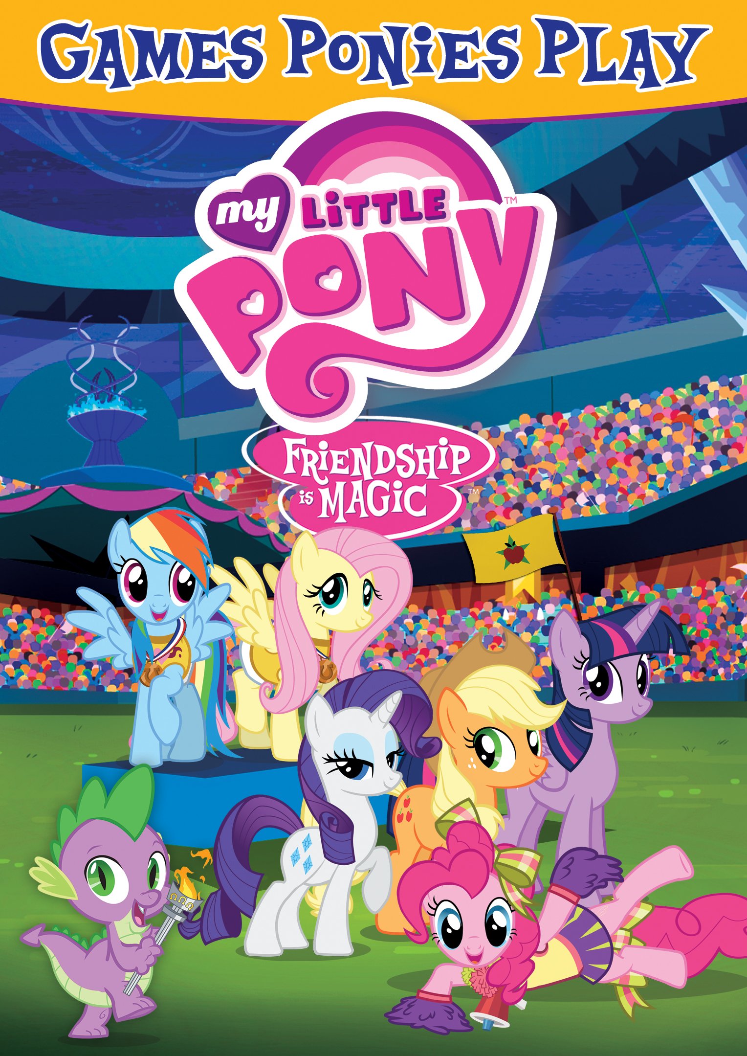My Little Pony Friendship Is Magic Games Ponies Play - Fun Kids Board Game for Family Game Night & Birthday Parties