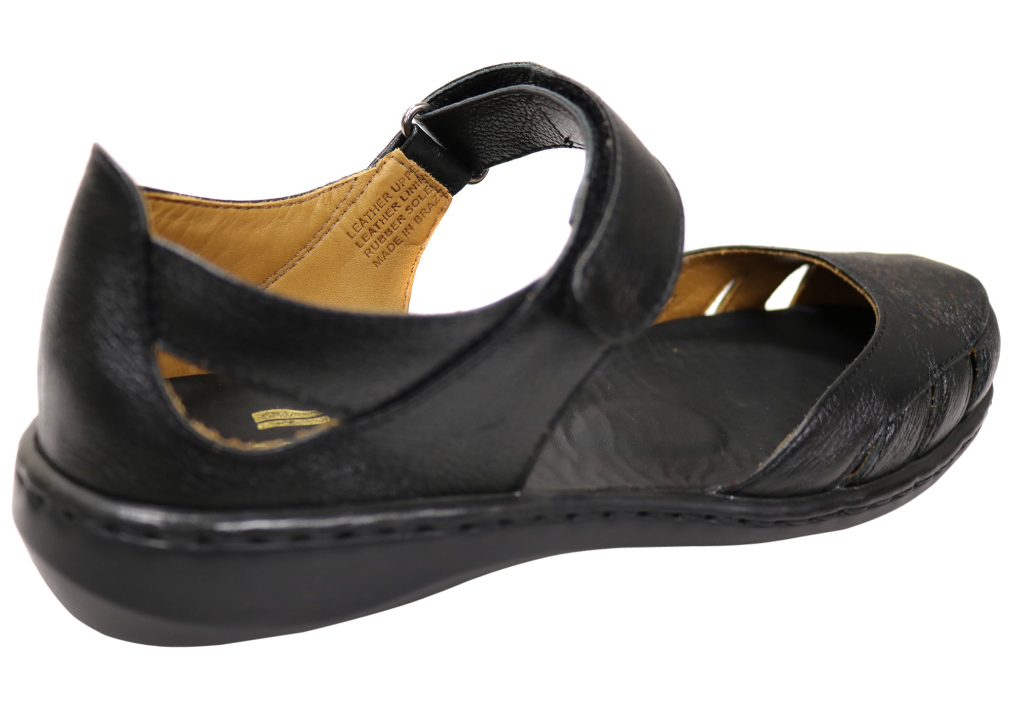 Opananken Carmen Women's Comfortable Brazilian Leather Mary Jane Shoes - Stylish & Supportive for Work, Walking & Casual Outfits