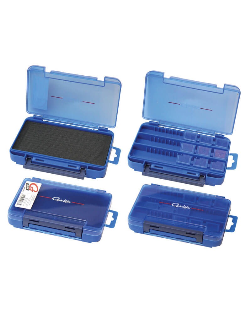 Gamakatsu G Box G250DS Duo Side Slit Foam Case - Premium Fishing Hook Storage Box for Saltwater & Freshwater - Perfect for Tackle Organization & On-the-Go Anglers